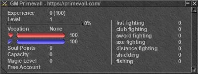 Signature for player GM Primevall